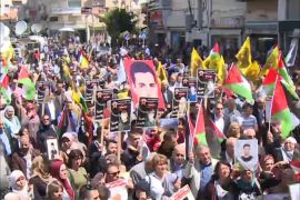 مسيرات بالأراضي الفلسطينية لدعم ومساندة الأسرى