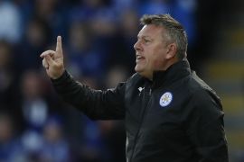 Britain Football Soccer - Leicester City v Atletico Madrid - UEFA Champions League Quarter Final Second Leg - King Power Stadium, Leicester, England - 18/4/17 Leicester City manager Craig Shakespeare Reuters / Darren Staples Livepic