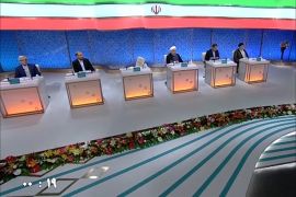 انطلقت في إيران المناظرة الثانية بين المرشحين الستة للانتخابات الرئاسية المقررة في التاسع عشر من مايو / أيار الحالي.