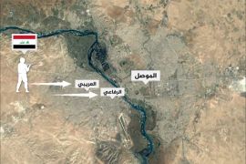 تصاعد العمليات العسكرية غرب الموصل