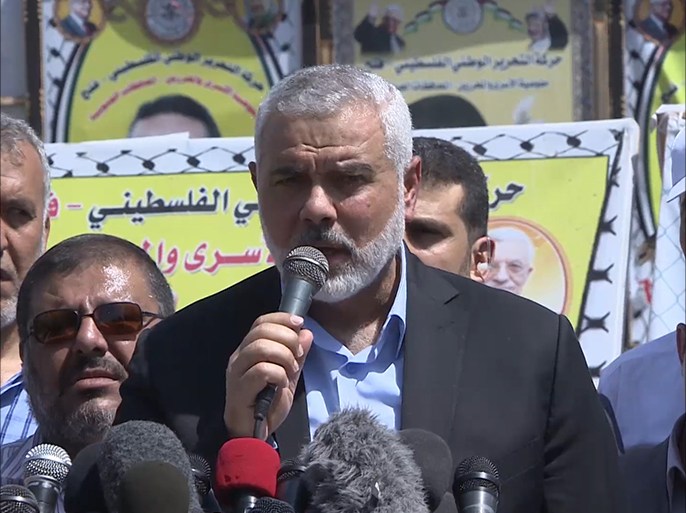 هنية: قضية الأسرى على رأس أولويات قيادة حماس وأتشرف بحمل مسئولية وأمانة المكتب السياسي لحماس