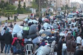الشرطة الروسية تنتشر بحي الوعر في حمص