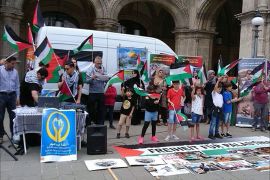 الحملة الأوروبية" تختتم فعاليات اليوم الأوروبي لنصرة غزة والأسرى وتواصل نشاطاتها ضد الحصار