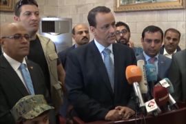 المبعوث الأممي إلى اليمن إسماعيل ولد الشيخ أحمد يصل صنعاء للاجتماع بممثلين عن الحوثيين وصالح