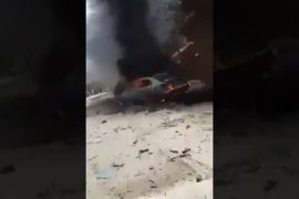 مقتل قائد قبلي بارز في انفجار سيارة مفخخة ببنغازي
