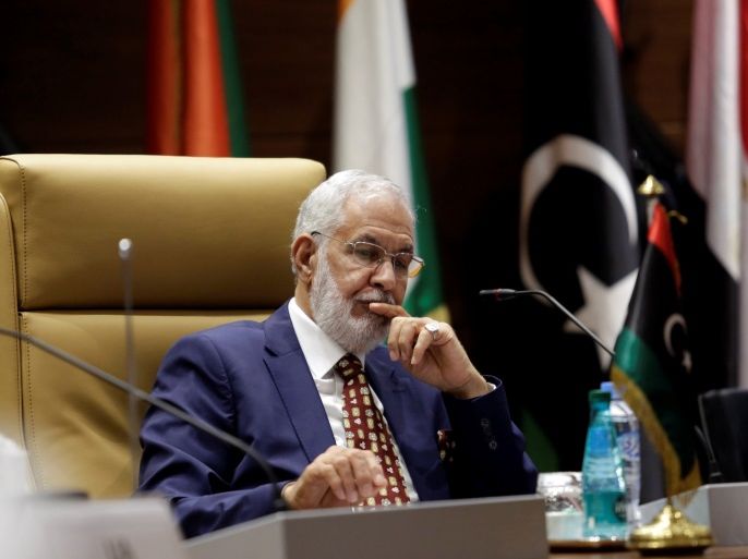 Libya's Foreign Affairs Minister Mohamed Taher Siala attends the meeting of Libya's neighbouring countries in Algiers, Algeria May 8, 2017. REUTERS/Ramzi Boudina