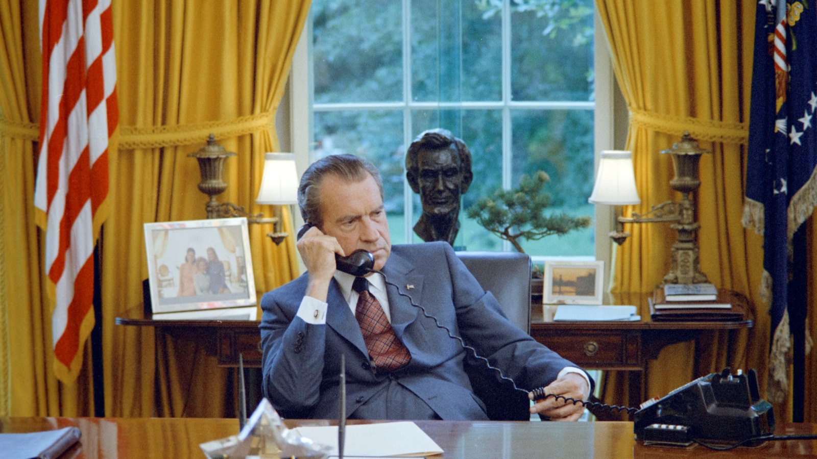 الرئيس الأميركي السابع والثلاثون (1969-1974) ريتشارد نيكسون (1913-1994) (رويترز)