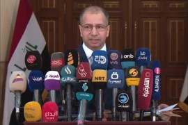 المؤتمر الصحفي لرئيس مجلس النواب العراقي سليم الجبوري (1)
