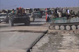 فصائل الحشد الشعبي خلال معارك الموصل1