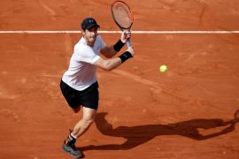 Tennis - French Open - Roland Garros, Paris, France - 1/6/17 Great Britain's Andy Murray in action during his second round match against Slovakia's Martin Klizan Reuters / Christian Hartmann