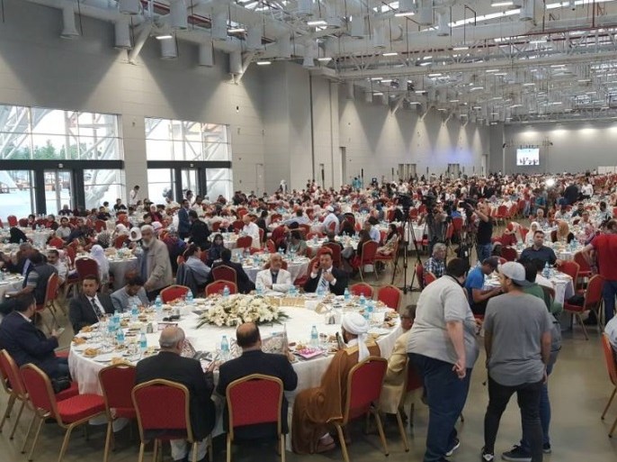 إفطار الجاليات العربية في إسطنبول 23 يونيو 2017