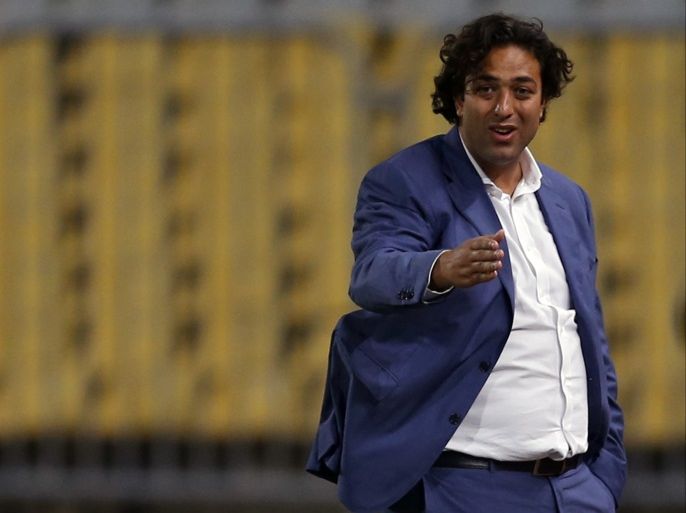 El Zamalek's coach Ahmed Hossam