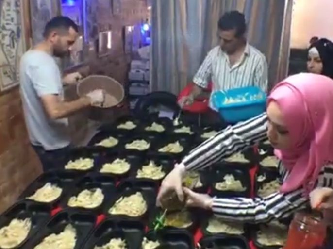 القدس- وجبات لمرضى المستشفيات