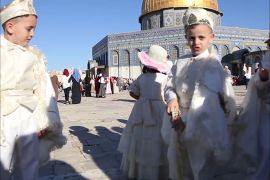 القدس - أمنيات ومعايدات أطفال القدس