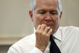 U.S. Defense Secretary Robert Gates is seen during his interview with Reuters correspondents, his final interview as Defense Secretary, at the Pentagon near Washington, June 29, 2011. Gates will be replaced by former CIA Director Leon Panetta. REUTERS/Jason Reed (UNITED STATES - Tags: MILITARY POLITICS)