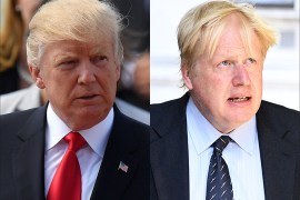 US President Donald J. Trump - British Foreign Secretary Boris Johnson