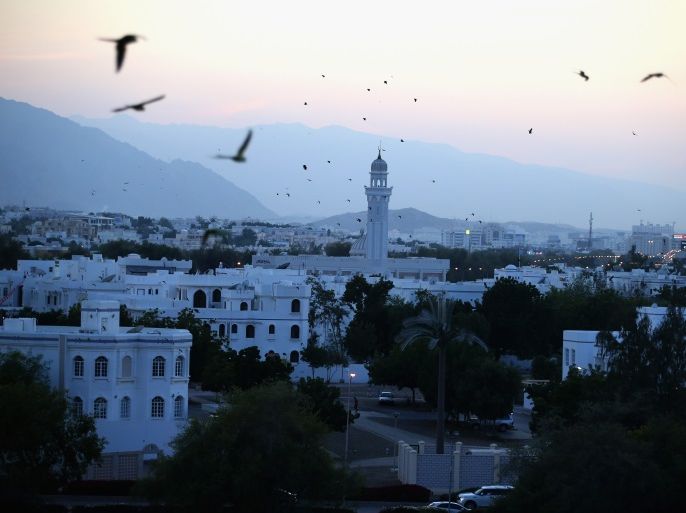 MUSCAT, OMAN - NOVEMBER 18: A general view of the Muscat skyline on November 18, 2014 in Muscat, Oman. Prince Harry is on a three day visit to Oman before heading to Abu Dhabi to compete in a charity polo match for his charity Sentebale. (Photo by Chris Jackson/Getty Images)