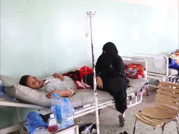 منظمات دولية: 1500 وفاة بداء الكوليرا في اليمن