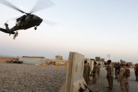 U.S. troops take part in a medevac exercise in Helmand province, Afghanistan July 6, 2017. Picture taken July 6, 2017.REUTERS/Omar Sobhani