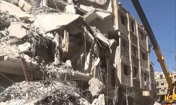 قصف جوي على الغوطة الشرقية