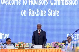 Former U.N. chief Kofi Annan addresses an advisory commission in Sittwe, Myanmar, September 6, 2016. REUTERS/Wa Lone