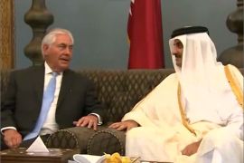 أمير قطر وريكس تيلرسون