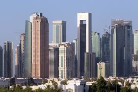 A view shows buildings in Doha, Qatar, June 9, 2017. REUTERS/Naseem Zeitoon