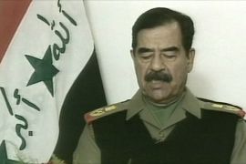 صدام حسين يحث العراقيين على مواصلة المقاومة 1998/12/19