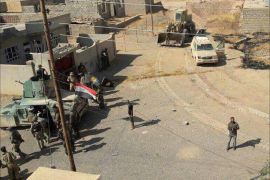صور لقوات عراقية في حي السراي وسط تلعفر