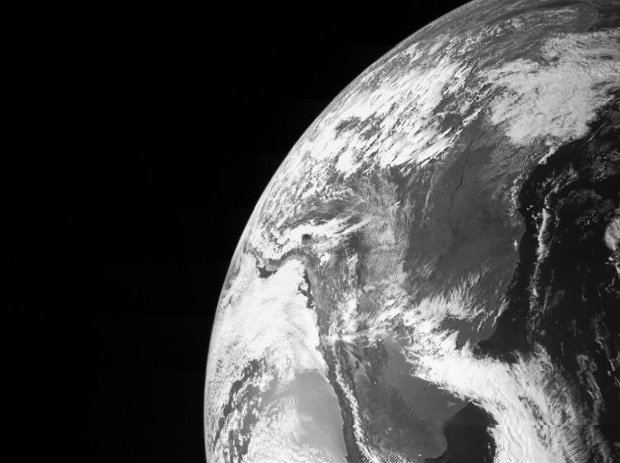 Earth is seen in this image taken by NASA's JunoCam as it flew by Earth, using its gravity to get a boost needed to reach Jupiter on October 9, 2013, in this NASA handout image released to Reuters on October 21, 2013. The Juno spacecraft was launched from NASA's Kennedy Space Center in Florida on August 5, 2011. Juno's rocket, the Atlas 551, was only capable of giving Juno enough energy or speed to reach the asteroid belt, at which point the Sun's gravity pulled Juno back toward the inner solar system. The Earth flyby gravity assist increases the spacecraft's speed to put it on course for arrival at Jupiter on July 4, 2016. REUTERS/NASA/JPL-Caltech/Malin Space Science Systems/Handout (OUTER SPACE - Tags: ENVIRONMENT SCIENCE TECHNOLOGY) ATTENTION EDITORS – THIS IMAGE WAS PROVIDED BY A THIRD PARTY. FOR EDITORIAL USE ONLY. NOT FOR SALE FOR MARKETING OR ADVERTISING CAMPAIGNS. THIS PICTURE IS DISTRIBUTED EXACTLY AS RECEIVED BY REUTERS, AS A SERVICE TO CLIENTS