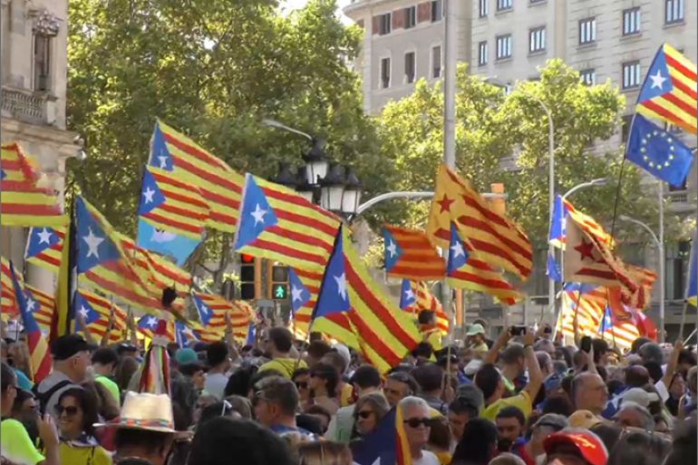 الحكومة الإسبانية عازمة على منع استفتاء كتالونيا