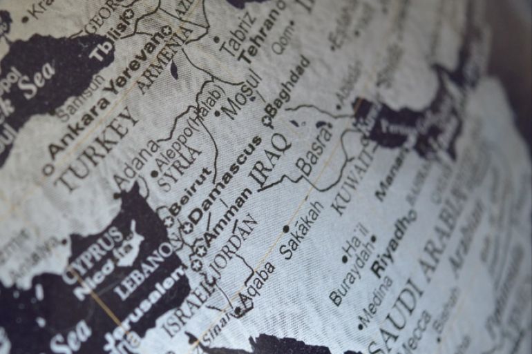 blogs - خريطة الشرق الأوسط