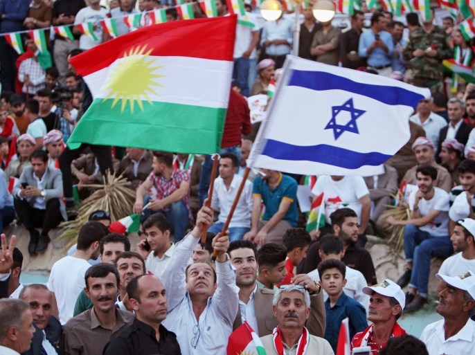 معاريف: الأكراد يرفعون علم إسرائيل شكرا على تأييدها | أخبار جولة الصحافة |  الجزيرة نت