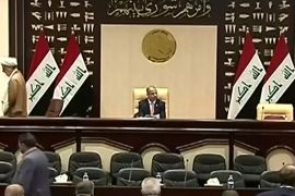 البرلمان العراقي يرفض استفتاء إقليم كردستان