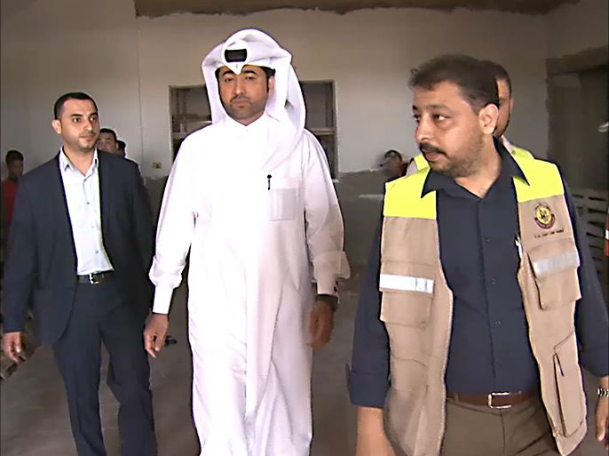 تفقد خالد الحردان نائبُ رئيس اللجنة القطرية لإعادة إعمار غزة، عدداً من المشاريع التي تمولها دولة قطر في القطاع.