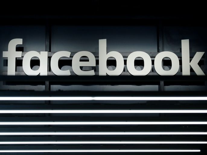 A Facebook logo is pictured at the Frankfurt Motor Show (IAA) in Frankfurt, Germany September 16, 2017. REUTERS/Ralph Orlowski