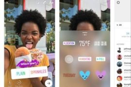 Instagram adds pollig stickers to stories