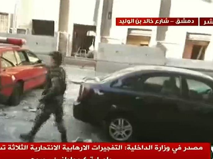 تفجيرات شارع خالد بن الوليد بدمشق