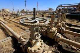 An oil field is seen in Dibis area on the outskirts of Kirkuk, Iraq October 17, 2017. REUTERS/Alaa Al-Marjani