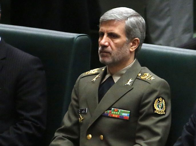 Iran's nominated Defence Minister Amir Hatami attends a parliament session to discuss the president's proposed cabinet in Tehran on August 15, 2017. / AFP PHOTO / ATTA KENARE (Photo credit should read ATTA KENARE/AFP/Getty Images)