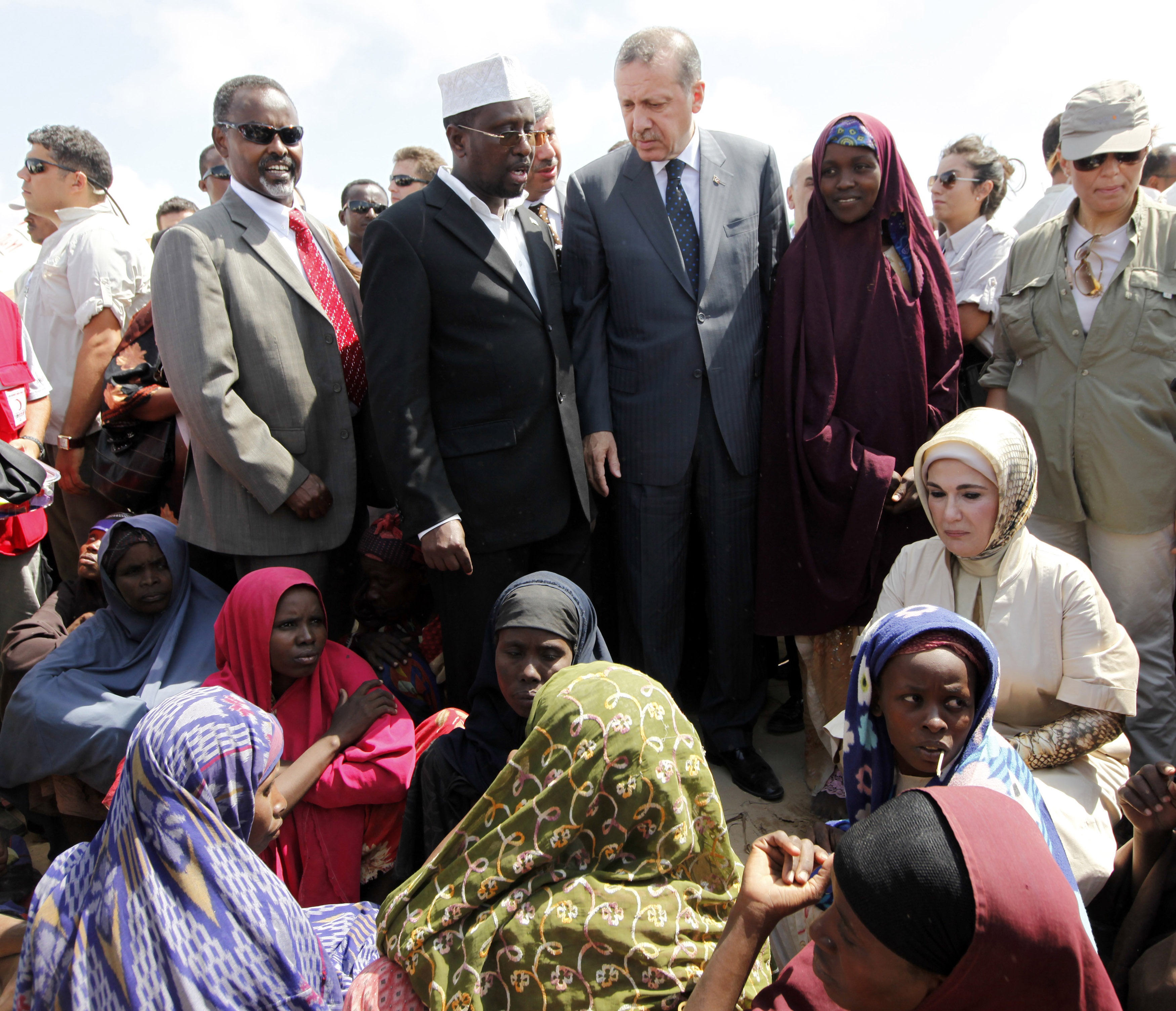  أردوغان في الصومال 2011  (رويترز)