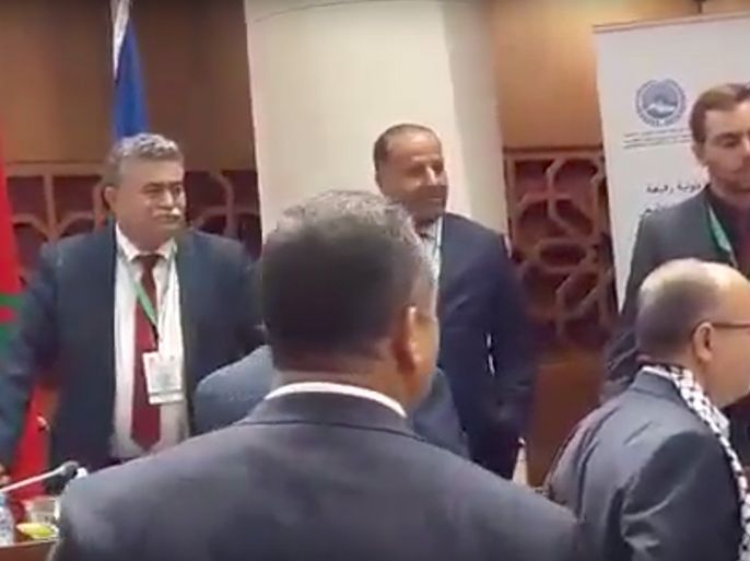 برلمانيون مغاربة يوقفون ندوۃ داخل البرلمان يشارك فيها وفد إسرائيلي