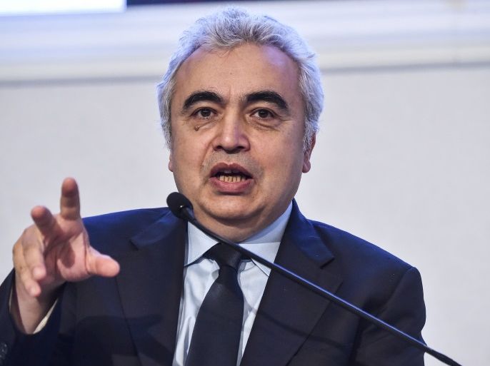 International Energy Agency (IEA) executive director Fatih Birol speaks on July 12, 2017 at the IEA- OPEC dialogue session during the 22nd World Petroleum Congress in Istanbul. / AFP PHOTO / OZAN KOSE (Photo credit should read OZAN KOSE/AFP/Getty Images)