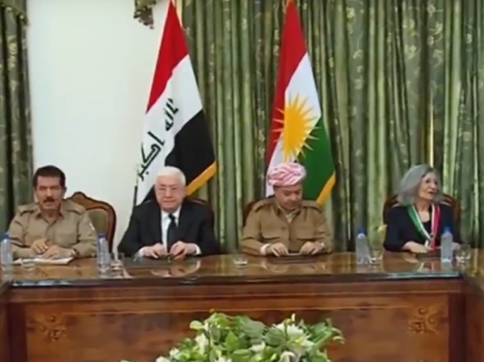 عقد الحزبان الديمقراطي الكردستاني والاتحاد الوطني الكردستاني اجتماعا لبحث الأزمة بين بغداد وأربيل