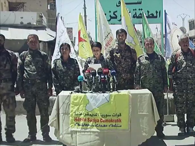 قوات سوريا الديمقراطية تسيطر على مدينة البصيرة بريف دير الزور