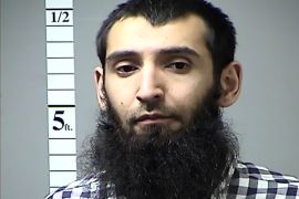 This handout photograph obtained courtesy of the St. Charles County Dept. of Corrections in the midwestern US state of Missouri on October 31, 2017 shows Sayfullah Habibullahevic Saipov, the suspectecd driver who killed eight people in New York on October 31, 2017, mowing down cyclists and pedestrians, before striking a school bus in what officials branded a 'cowardly act of terror.'Eleven others were seriously injured in the broad daylight assault and first deadly te