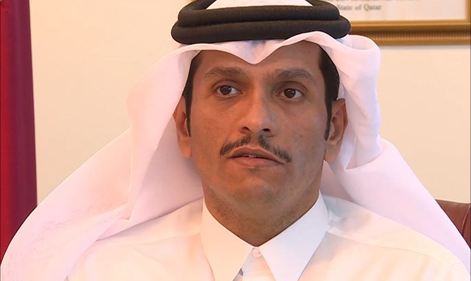 وزير خارجية قطر يدعو لحل الخلافات الخليجية الإيرانية بالحوار