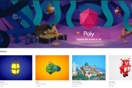 google poly a 3d library for VR and AR (goole)