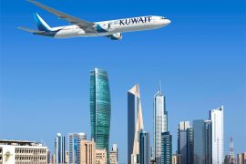 صورة لطائرة الخطوط الجوية الكويتية