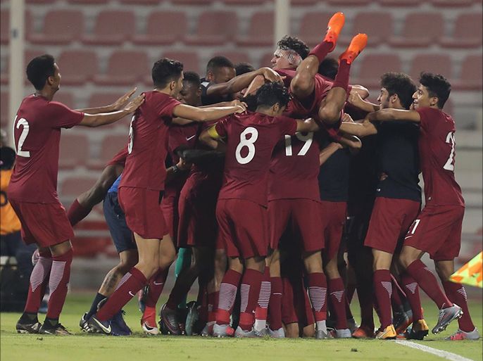 تأهل المنتخب القطري للشباب لكرة القدم إلى نهائيات كاس آسيا بإندونيسيا (مواقع التواصل)